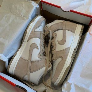 Nike Dunk High Retro PRM Phantom / Limestone / Sail size 7 NWT and box